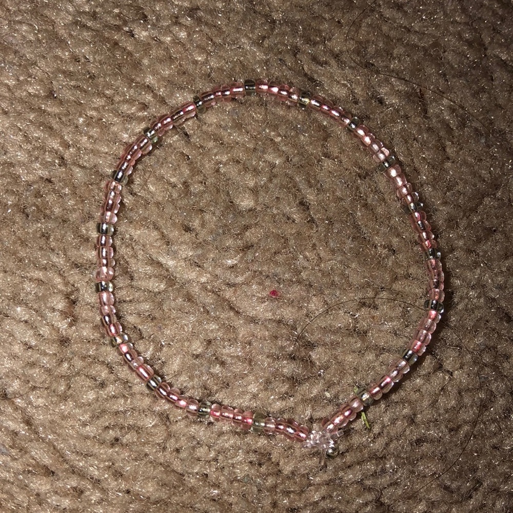 Seed bead bracelet